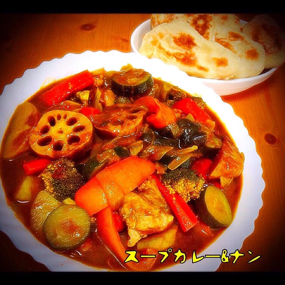 スープカレーとナン💕|ともきーた (伊藤 智子)さん