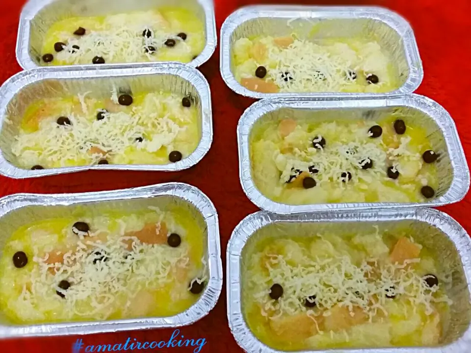 bread pudding #amatircooking #bread #pudding|jeさん