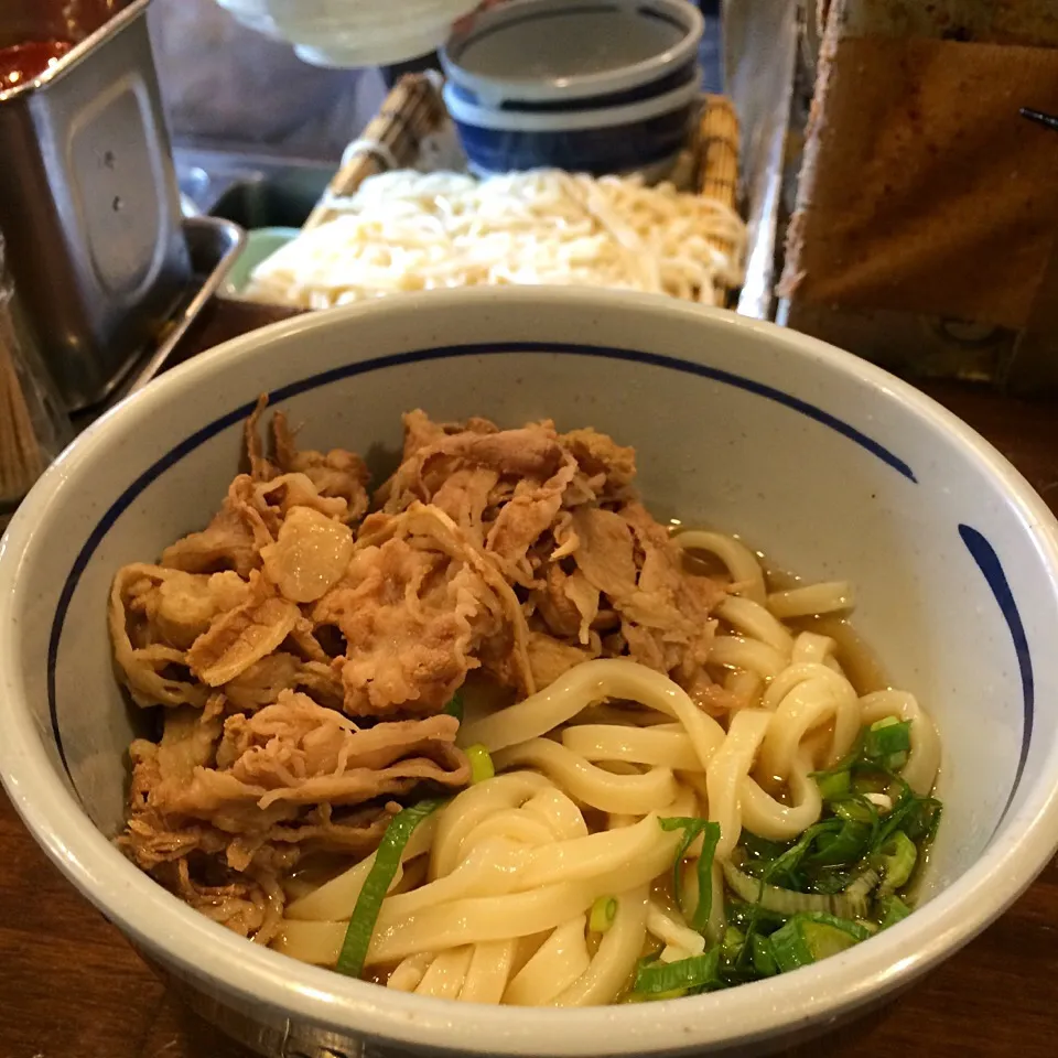 肉ぶっかけうどん 冷 並|tadaroさん