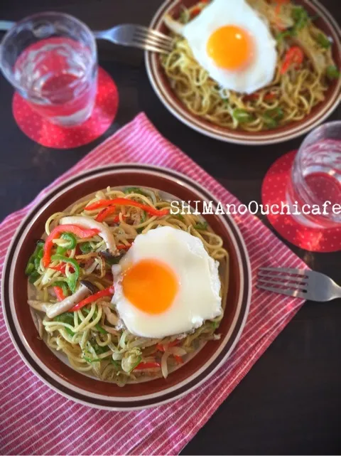 『スパイスでお料理上手 手早く＆おいしい♪夏のかんたんランチ お野菜たっぷりなエスニック焼きそば』 #SHIMAのオウチカフェ|SHIMAさん