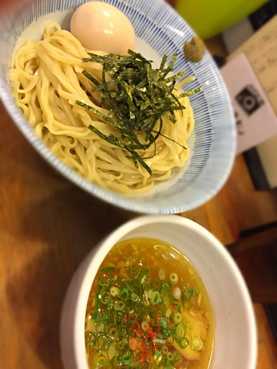 淡麗味玉塩つけ麺@灯火|らーめん好き！さん