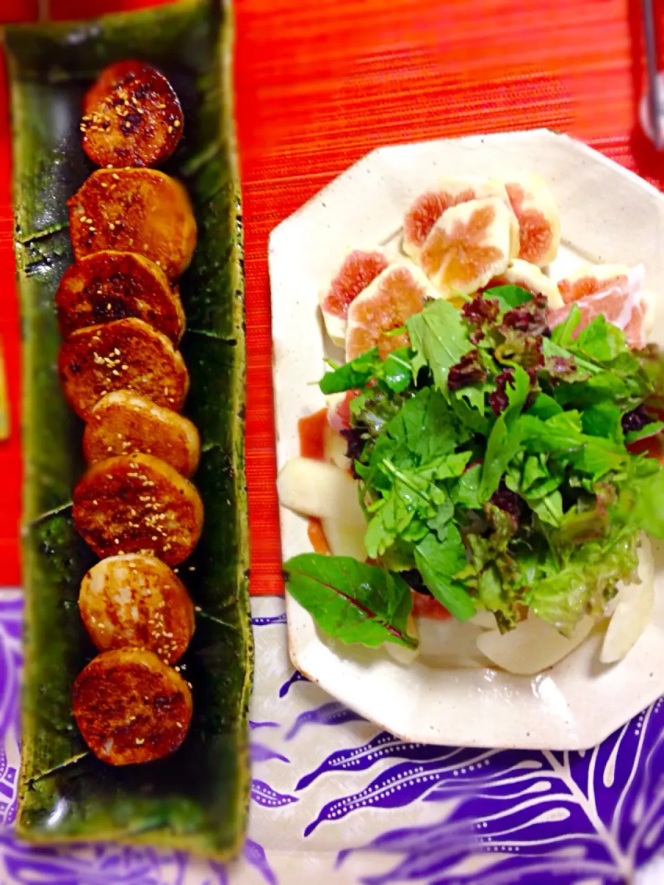 れいちぇる◡̈⃝♩さんの料理 長芋のワサビ醤油照り焼き|kctreeさん