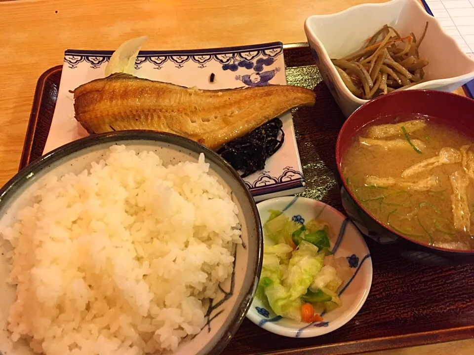 ホッケ定食|純さん