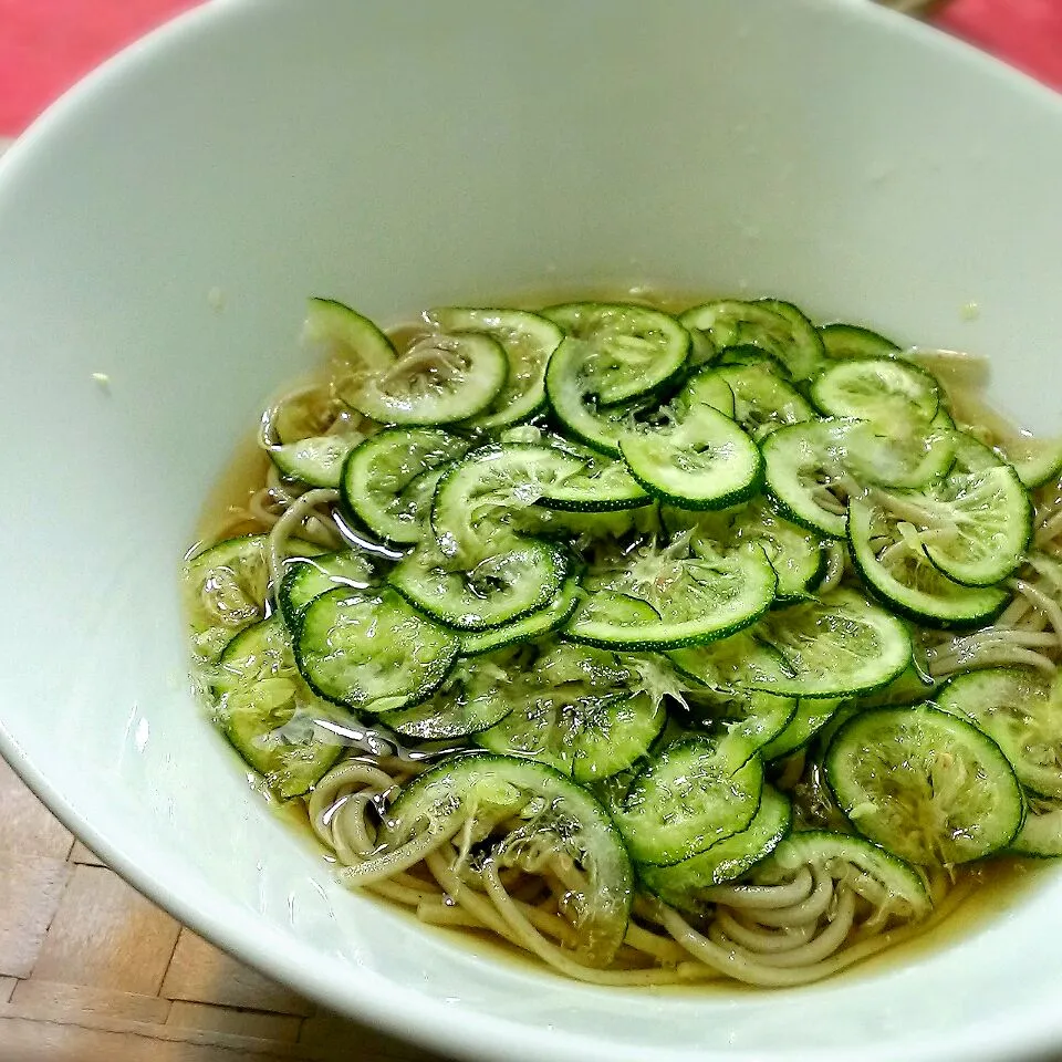 冷しスダチぶっかけ蕎麦|ふぃるまめんとさん