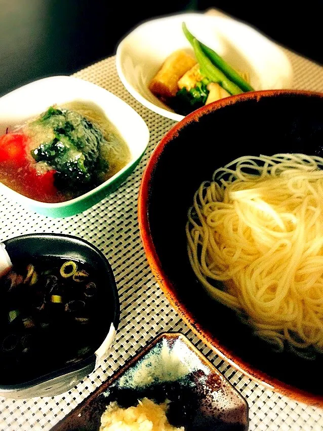 暑いのでヤケ煮麺|38さん