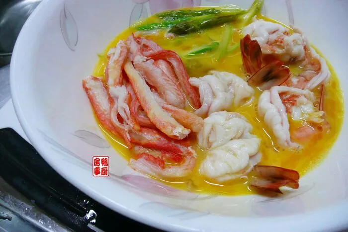 scrambled egg with seafood 1|steven z.y.さん