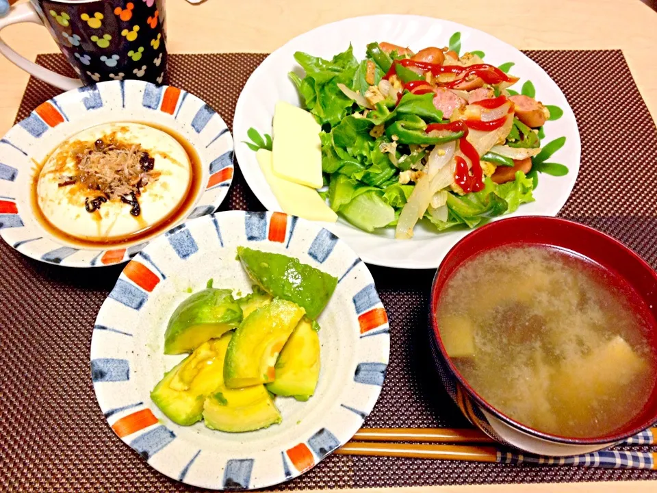 Snapdishの料理写真:8月21日夕食|ばぁさんさん