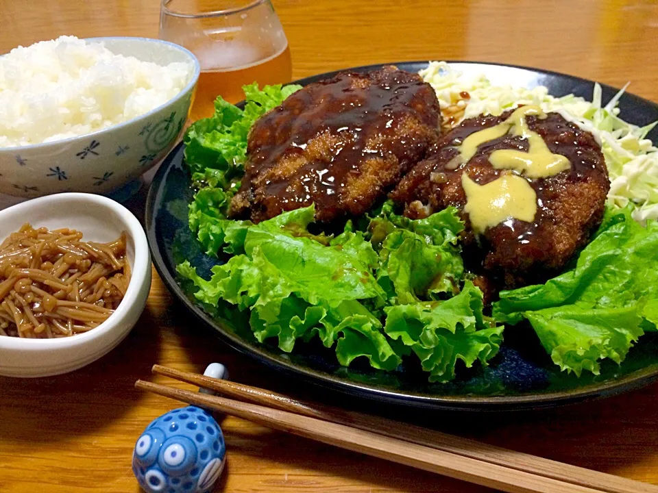 メンチカツ定食|風流料理人さん