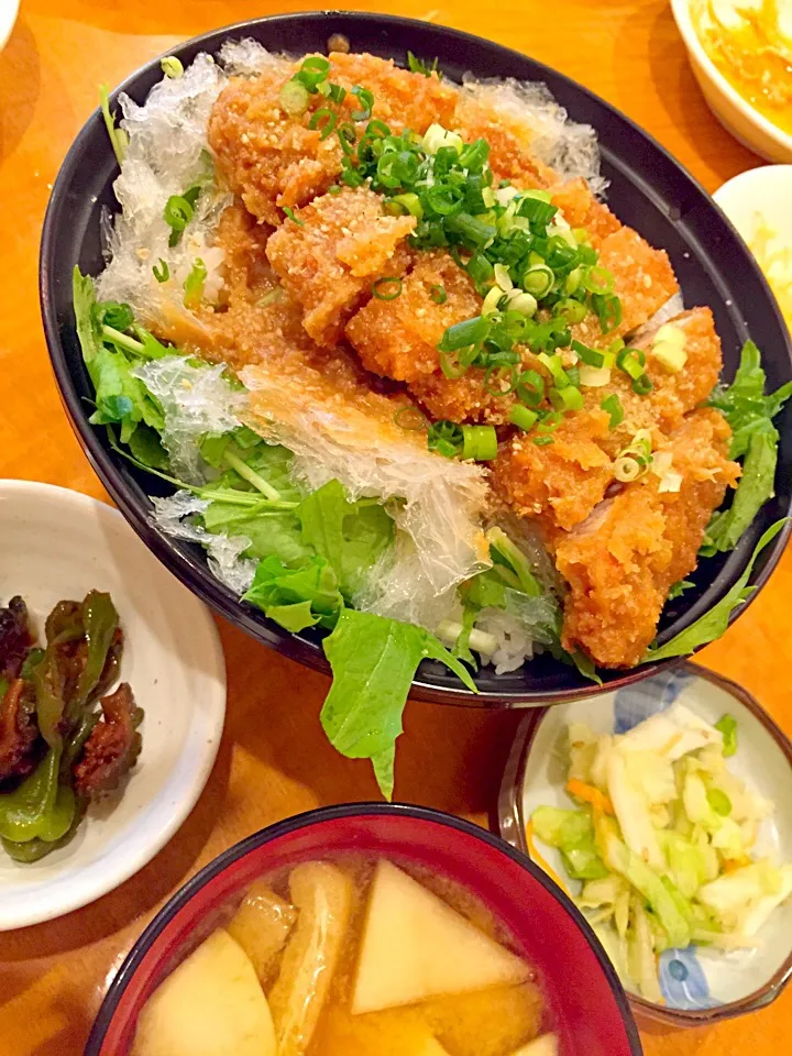 信州諏訪みそカツ丼♪|なちこさん