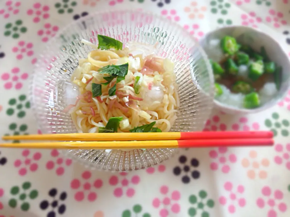 Snapdishの料理写真:氷見うどんランチ|churaromaさん