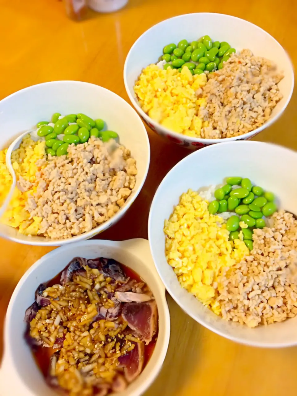 Snapdishの料理写真:鶏そぼろ丼♪|☆マミ☆さん