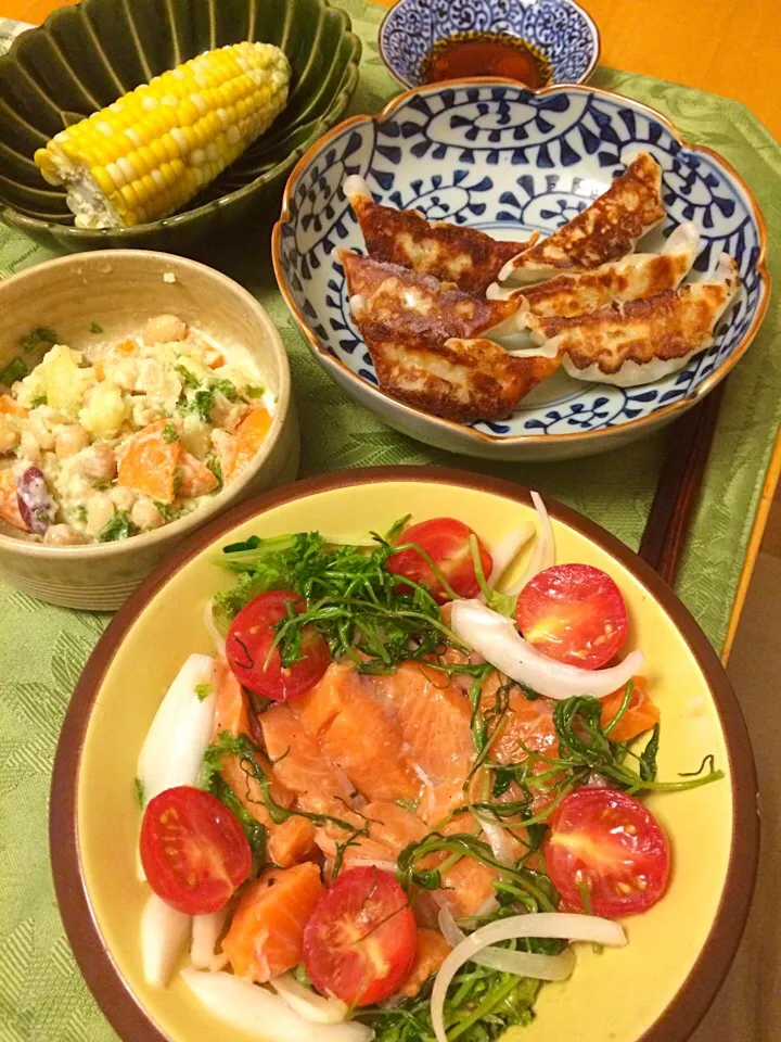 Snapdishの料理写真:居酒屋ちっくな晩ご飯|hiromangeさん