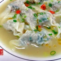 雪菜云吞。。。wonton soup