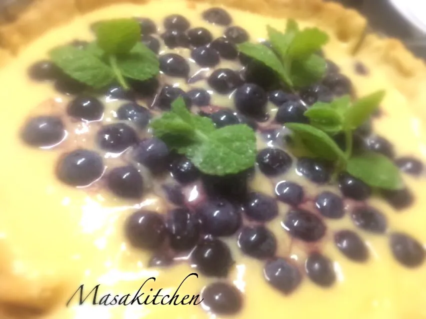 Snapdishの料理写真:Blueberry tart|Masakiさん