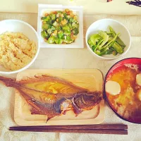 Snapdishの料理写真:干物定食^o^|KEIKOさん