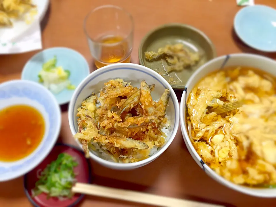 わかさぎ天丼|みきさん