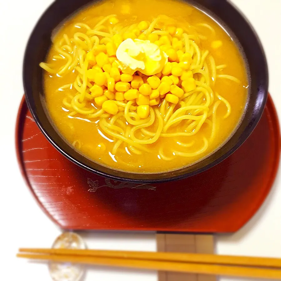 バターコーン味噌ラーメン。|OGIPAINさん