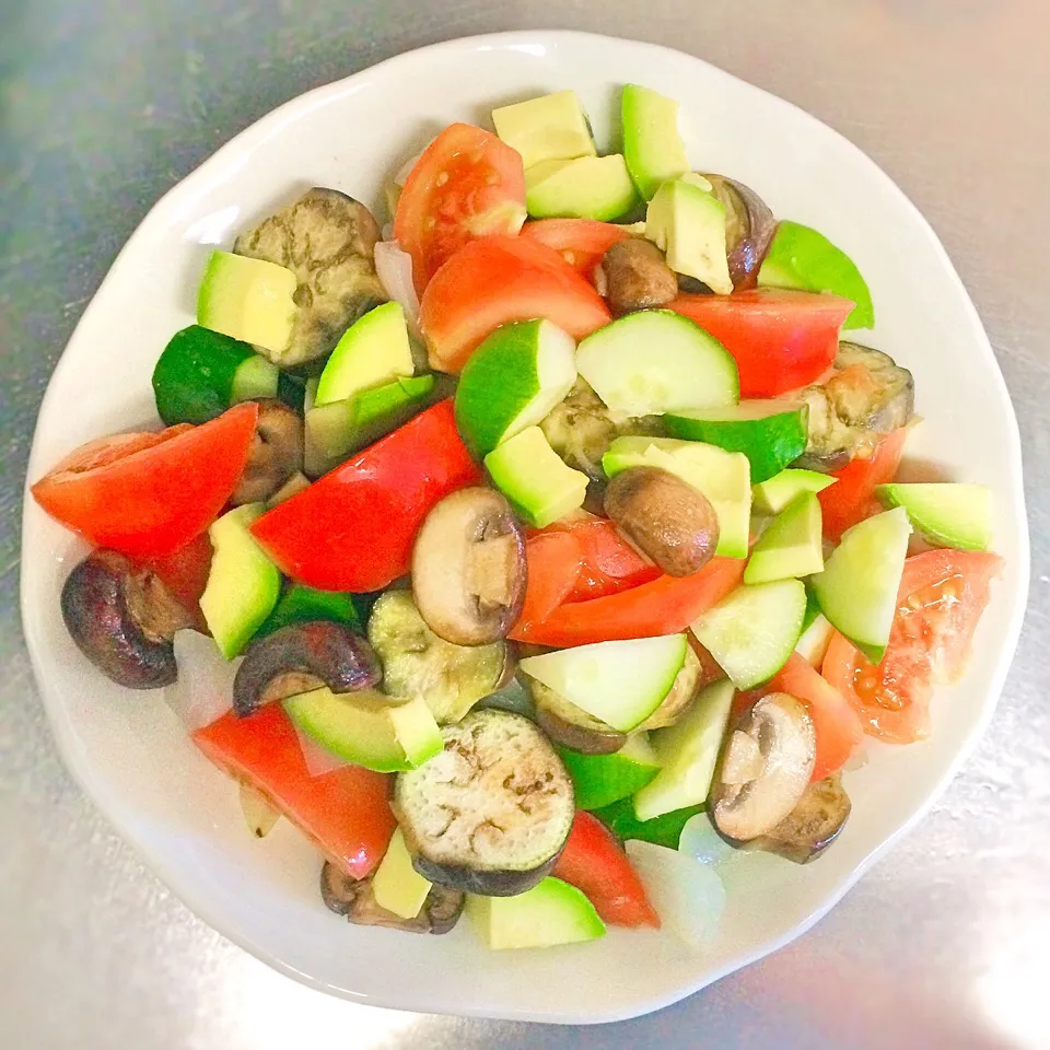 Summer veggie salad|Rihoさん