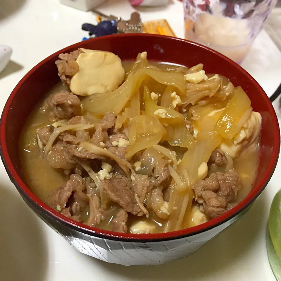 Snapdishの料理写真:肉豆腐|びびあんさん