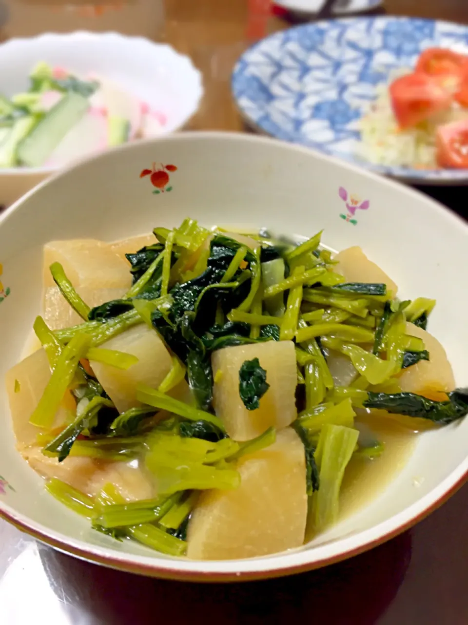 大根と小松菜の煮物|みっちんさん