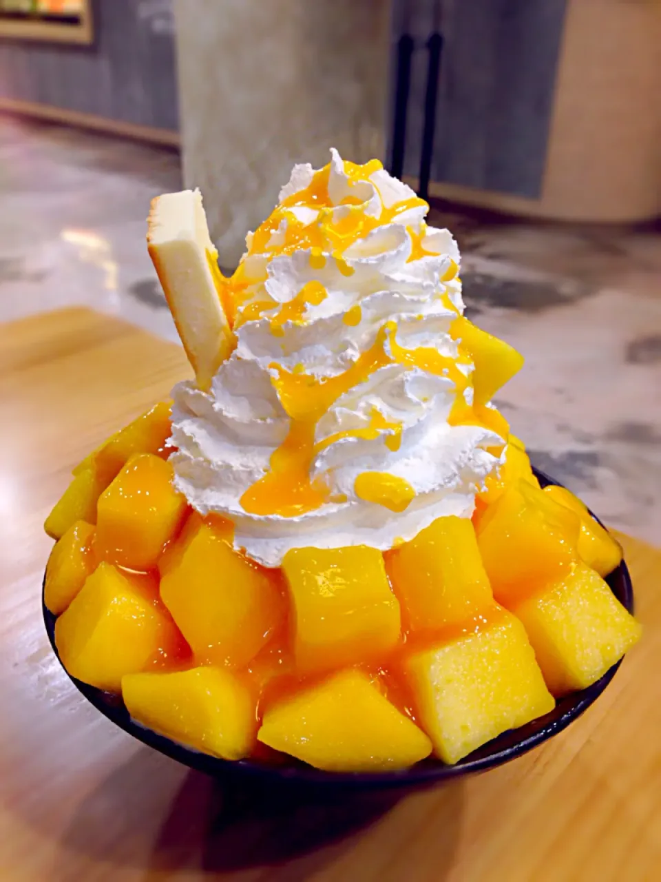 Premium Mango Coco Snowflake Sherbet|Willyさん