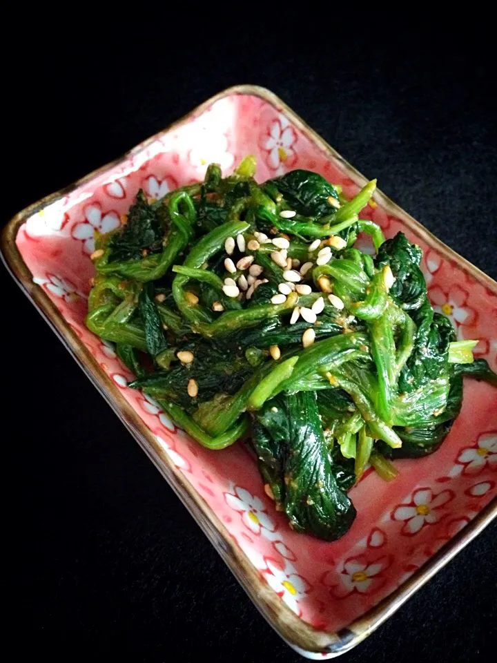 Sigeumchi Namul banchan (Korean spinach side dish)|coxiella24さん