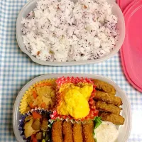 Snapdishの料理写真:8/24のお弁当|にったんさん