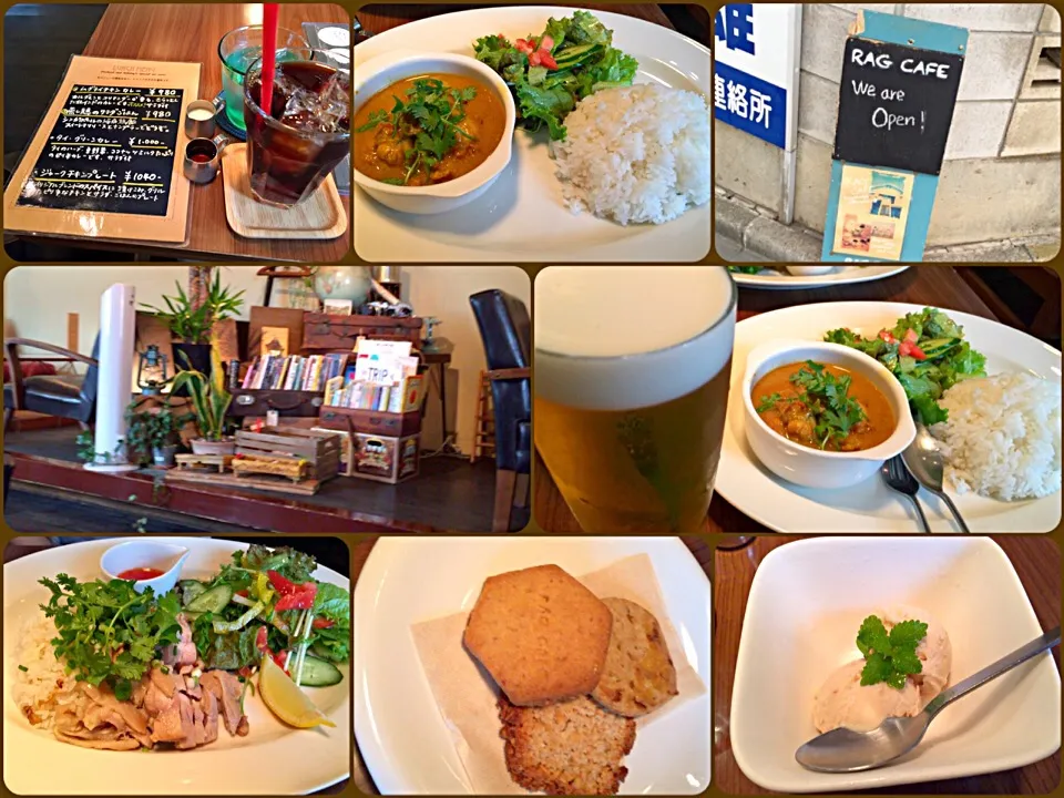 ムグライチキンカレー&蒸し鶏サラダご飯|マニラ男さん