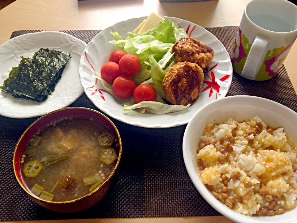 Snapdishの料理写真:8月24日昼食|ばぁさんさん