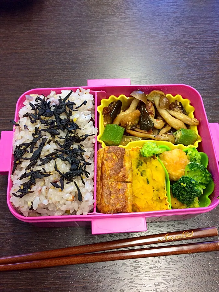 旦那が作ってくれた弁当₍₍ ◝(●˙꒳˙●)◜ ₎₎|yuukaさん