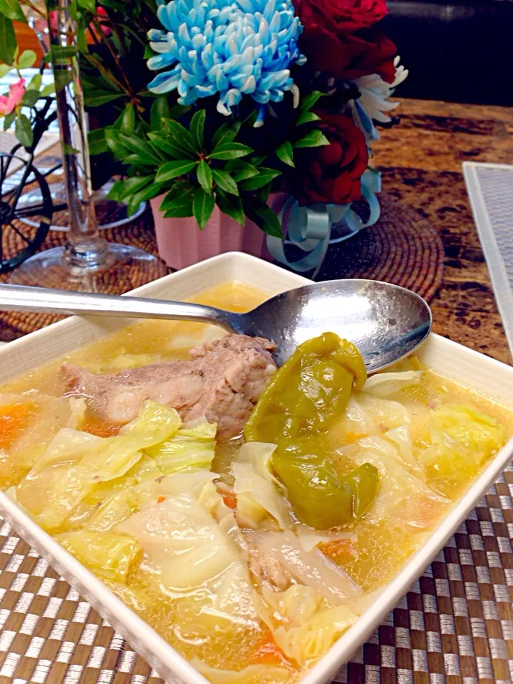 Pork rib sinigang|Divine Higginsさん