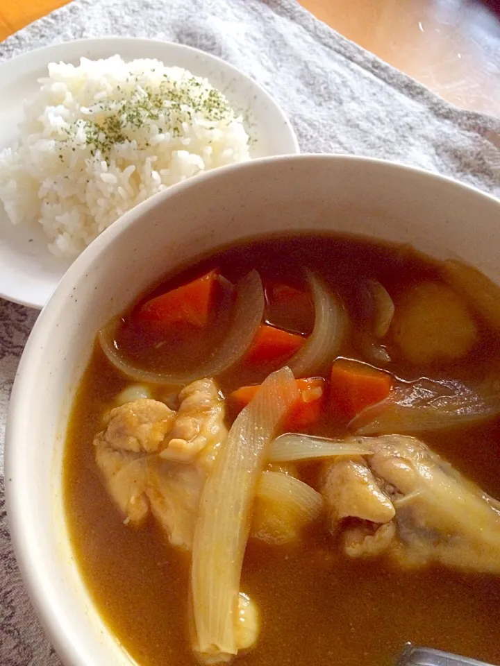 スープカレ〜で晩御飯🎶|りんさん