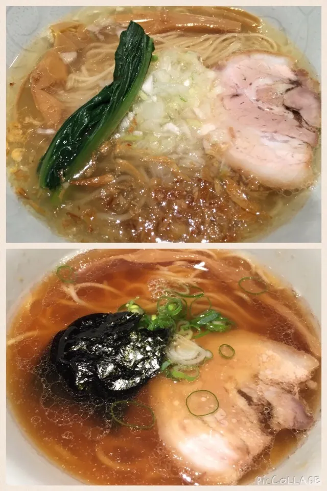 続けて塩、醤油ラーメンを。@支那そばや|sniper66さん