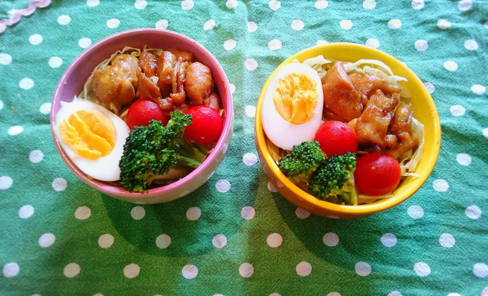 鶏モモの甘辛煮丼|ちゃんりさん