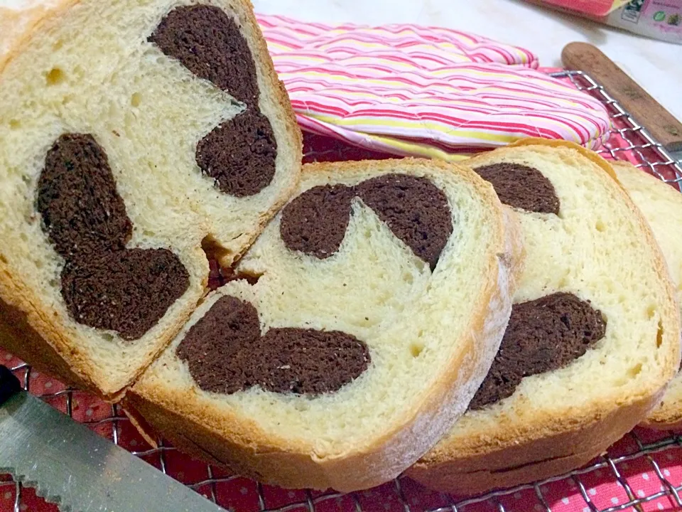 Choco patch milk bread|Trish Wongさん