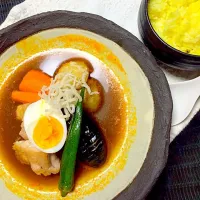 Snapdishの料理写真:スープカレー|えりこさん