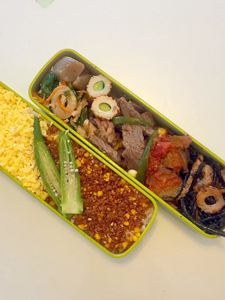 ガッツリ肉弁当|シナモンさん