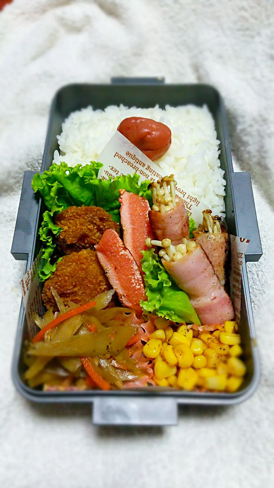 Snapdishの料理写真:旦那さん弁当|honoshowさん