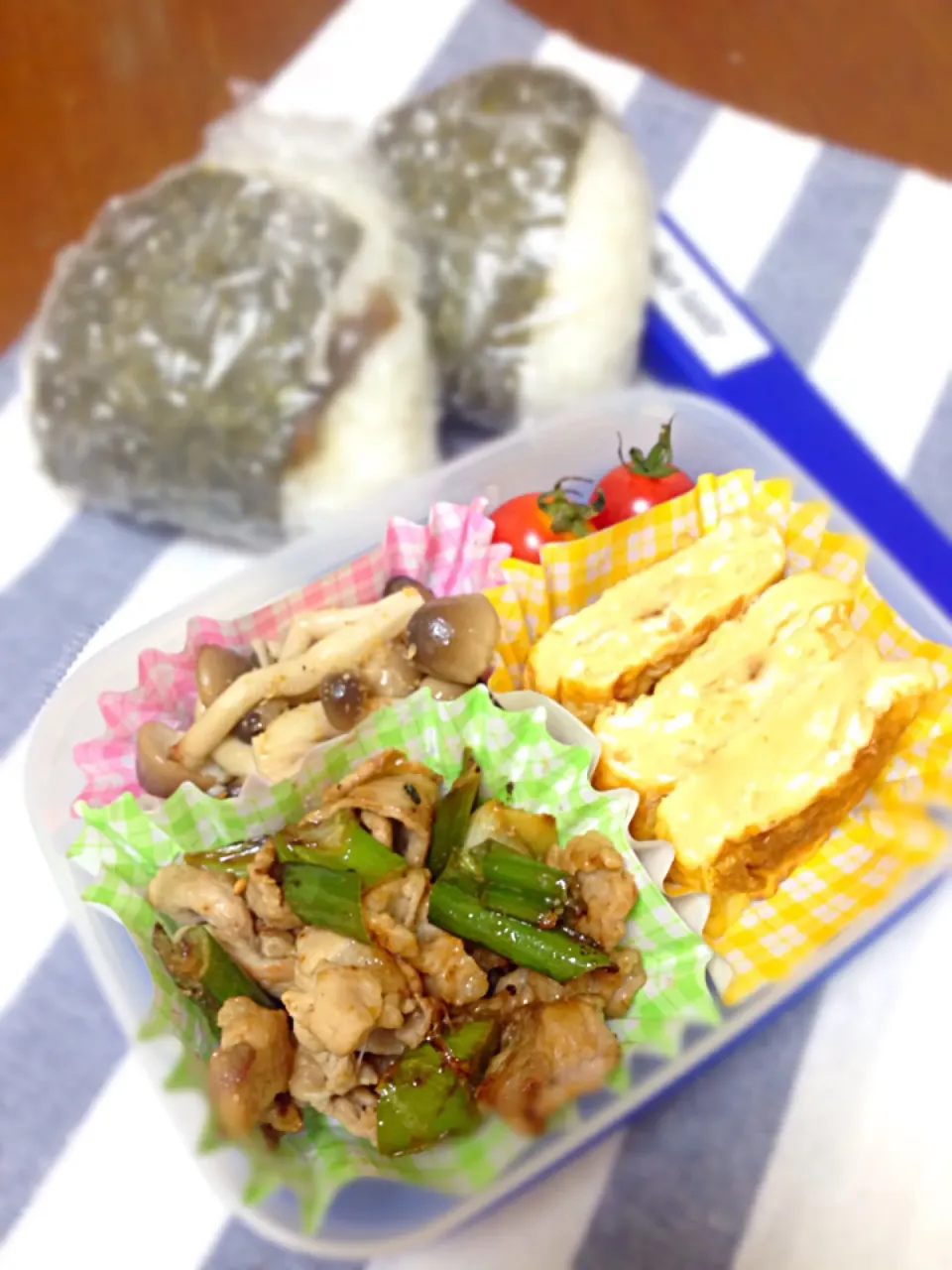 Snapdishの料理写真:旦那さん弁当 2015.8.25|churaromaさん