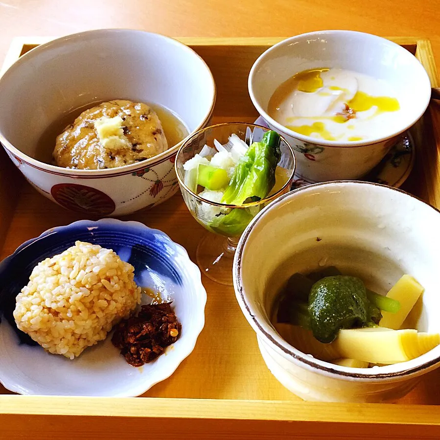 精進釜あげセット 地元のうどん屋さん|かおり🐰さん