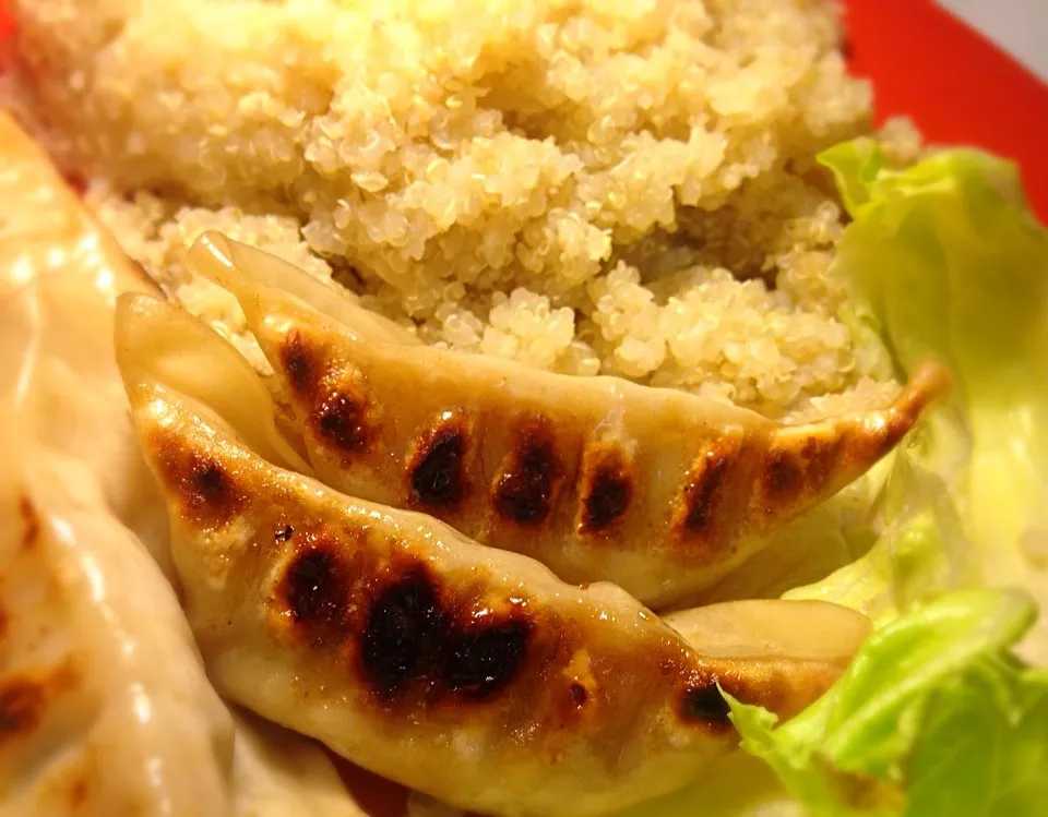 TraderJoe's dumpling with quinoa|Ytkさん