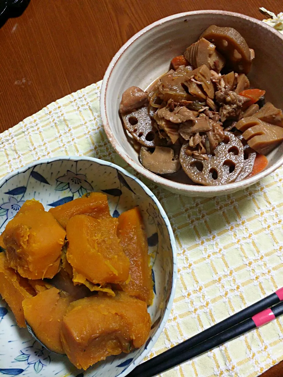 煮物
 #煮物
 #かぼちゃを使った料理 
 #レンコン
 #筑前煮|幸代さん