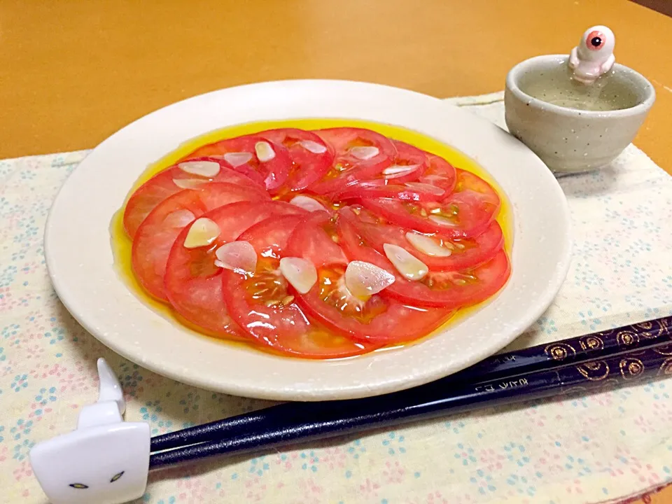 トマトのカルパッチョ!  (^-^)|Kei Satoさん