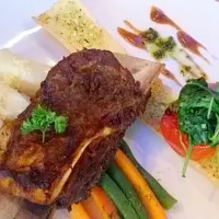 grilled ribs steak|leo_chefさん