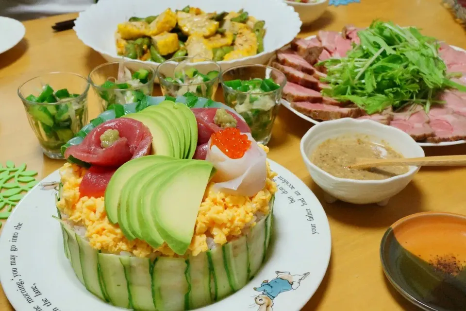 誕生日パーティーの料理|寺岡孝さん