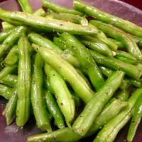 Fresh Green Beans Out of the Garden