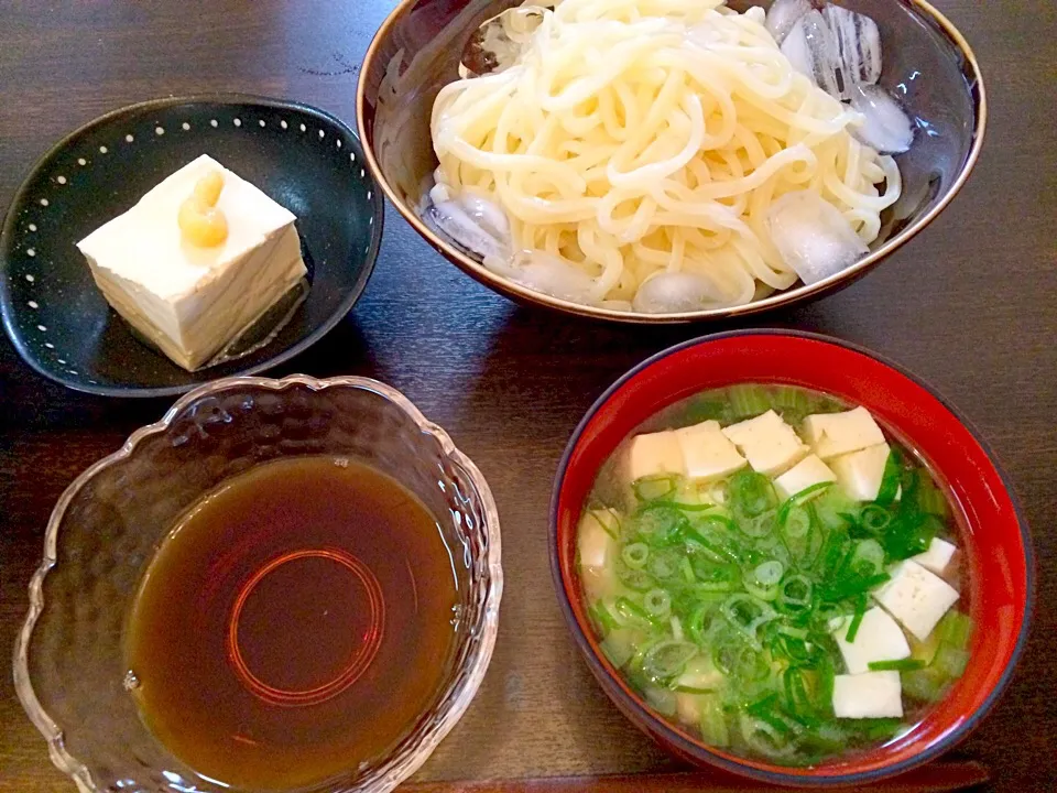 味噌汁   冷奴   冷やしうどん|NAKATAさん