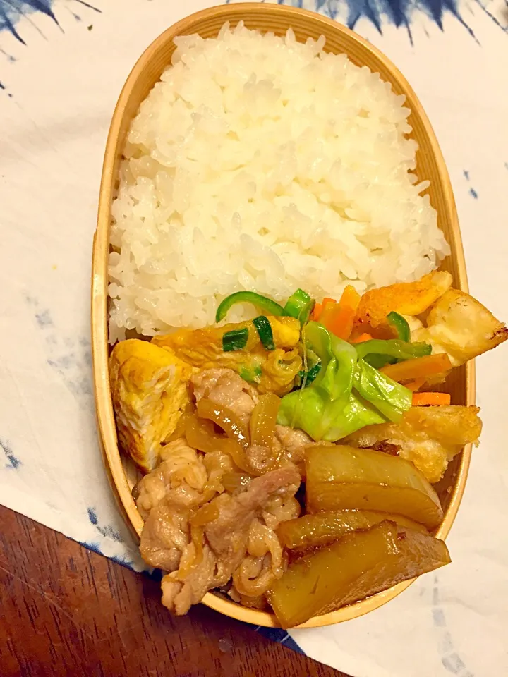 今日の自分お弁当〜♡( ᵕ̤ૢᴗᵕ̤ૢ )♡|さくたえさん