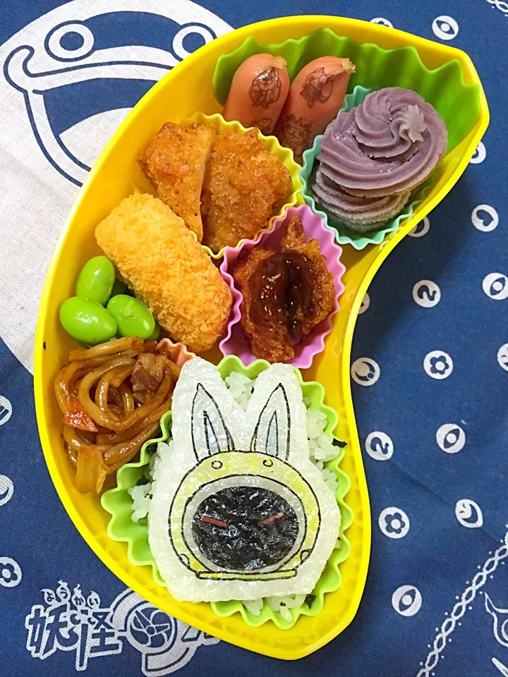 学童弁当 ウサピョン ベイダーモード|namimoさん