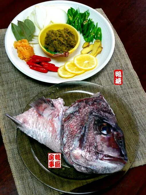 青咖喱鲷鱼头。。。head of bream in green curry 1|steven z.y.さん